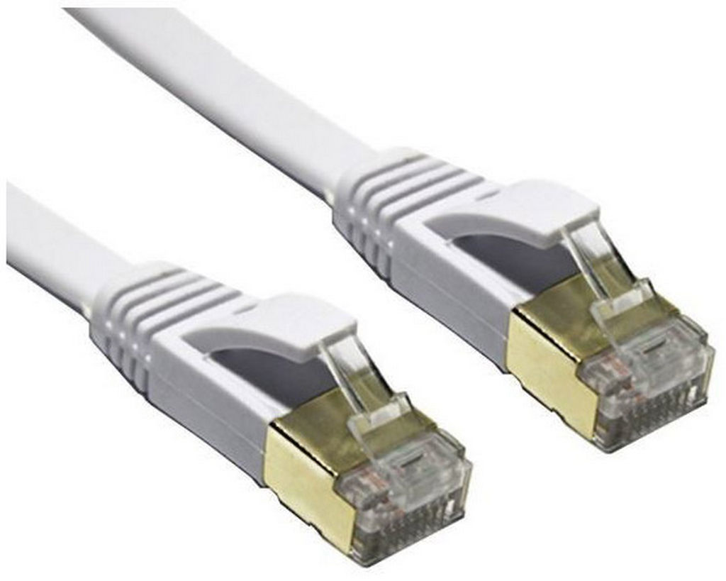Cat7 Flat Cable Shielded Stp 10Gbe Wiretek Cat7 Flat Cable Shielded Stp 10Gbe Wiretek